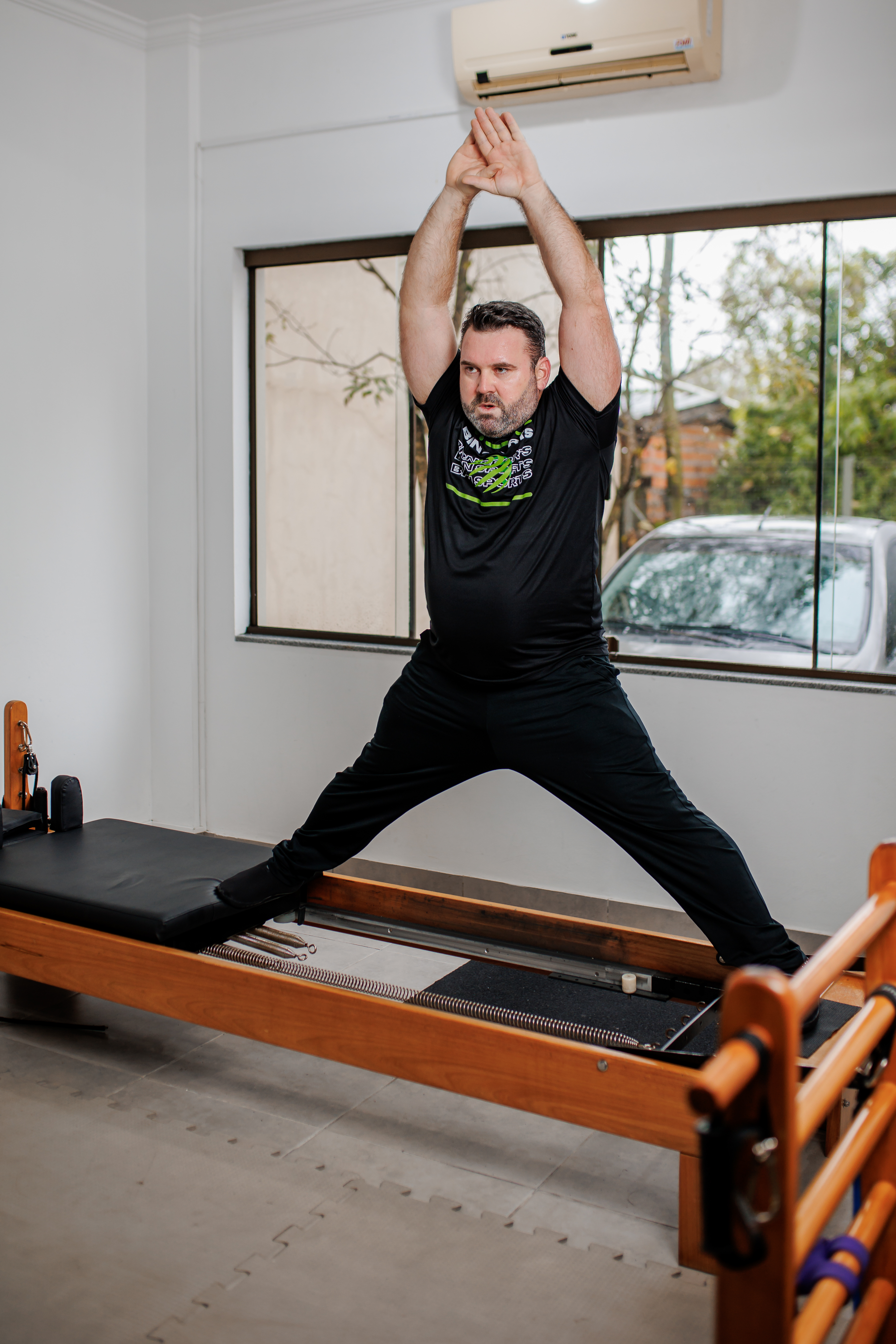 Prática de Pilates com segurança